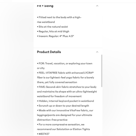 Athleta Transcend Skort. NWT. Black. XL - Picture 9 of 9